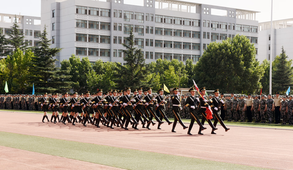 天水师范学院军训图片图片