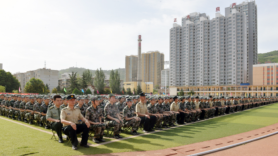 天水师范学院军训图片图片